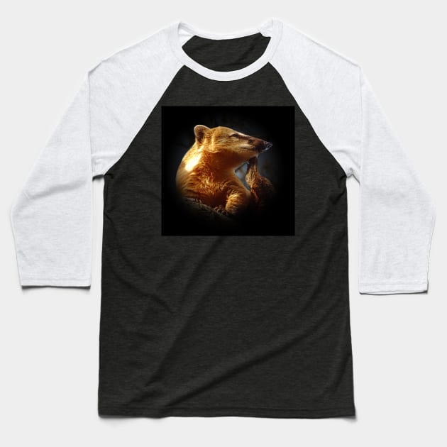 Coati Baseball T-Shirt by Guardi